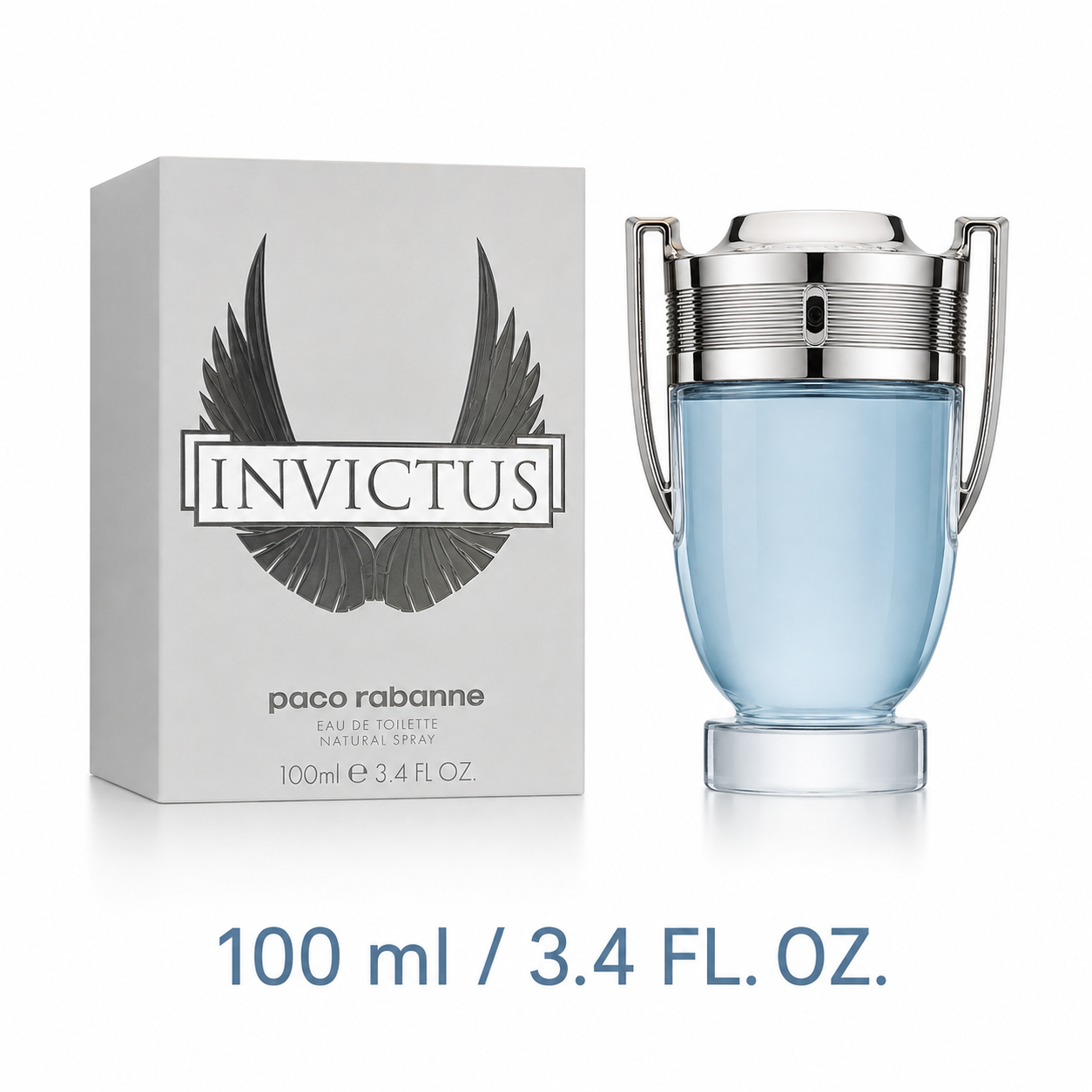 Paco Rabanne Invictus Eau de Toilette for Men 100ml - image 1