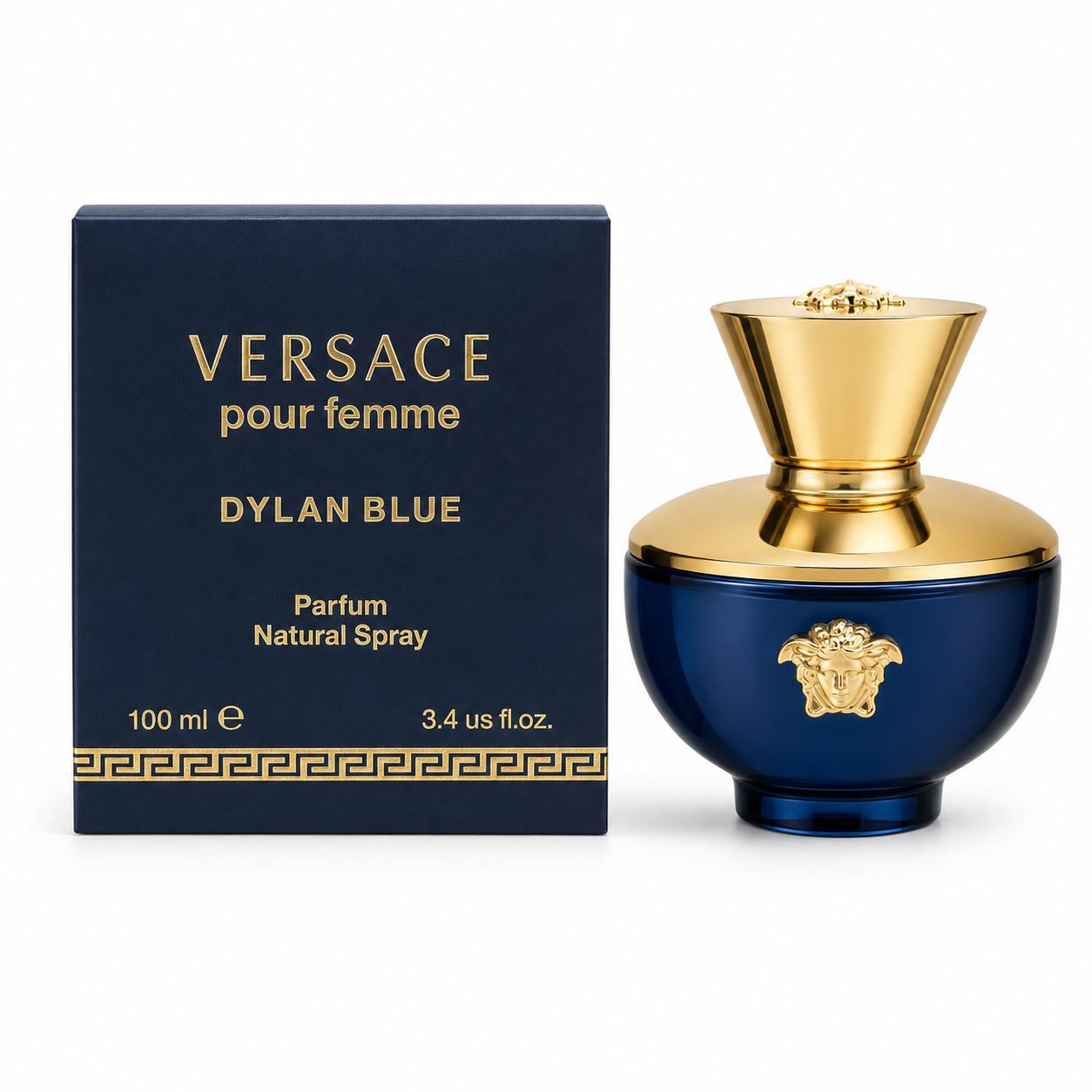 Versace Pour Femme Dylan Blue Eau de Parfum for Women 3.4 fl oz / 100ml