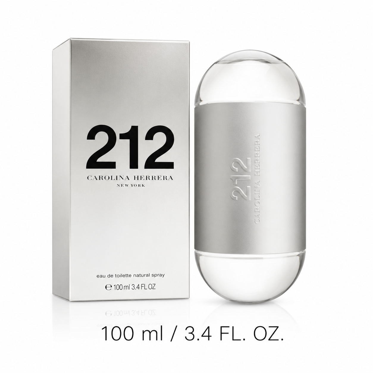 Carolina Herrera 212 NYC Eau de Toilette for Women 100ml - image 1