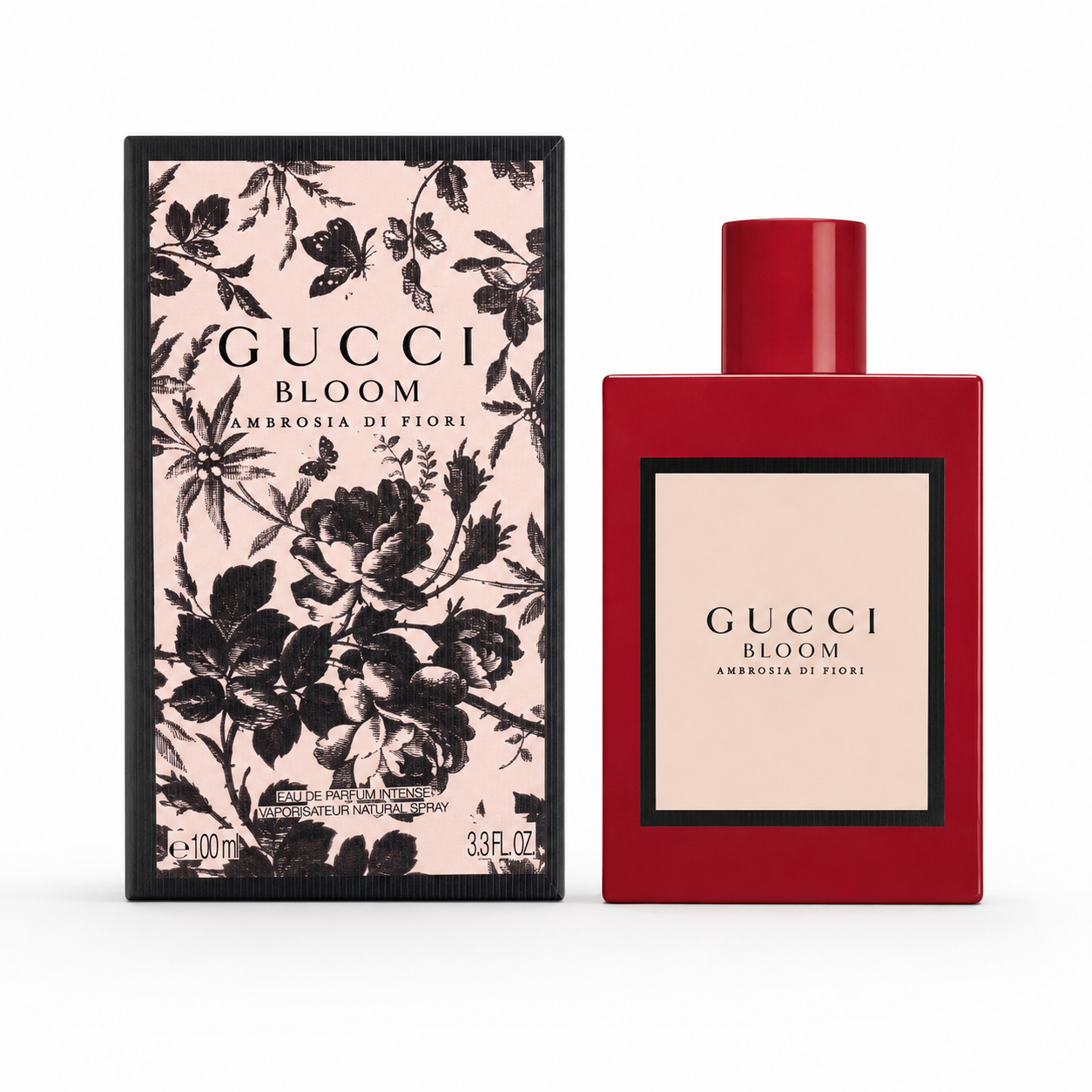 Gucci Bloom Ambrosia di Fiori Eau de Parfum Intense for Women 3.3 fl oz / 100ml