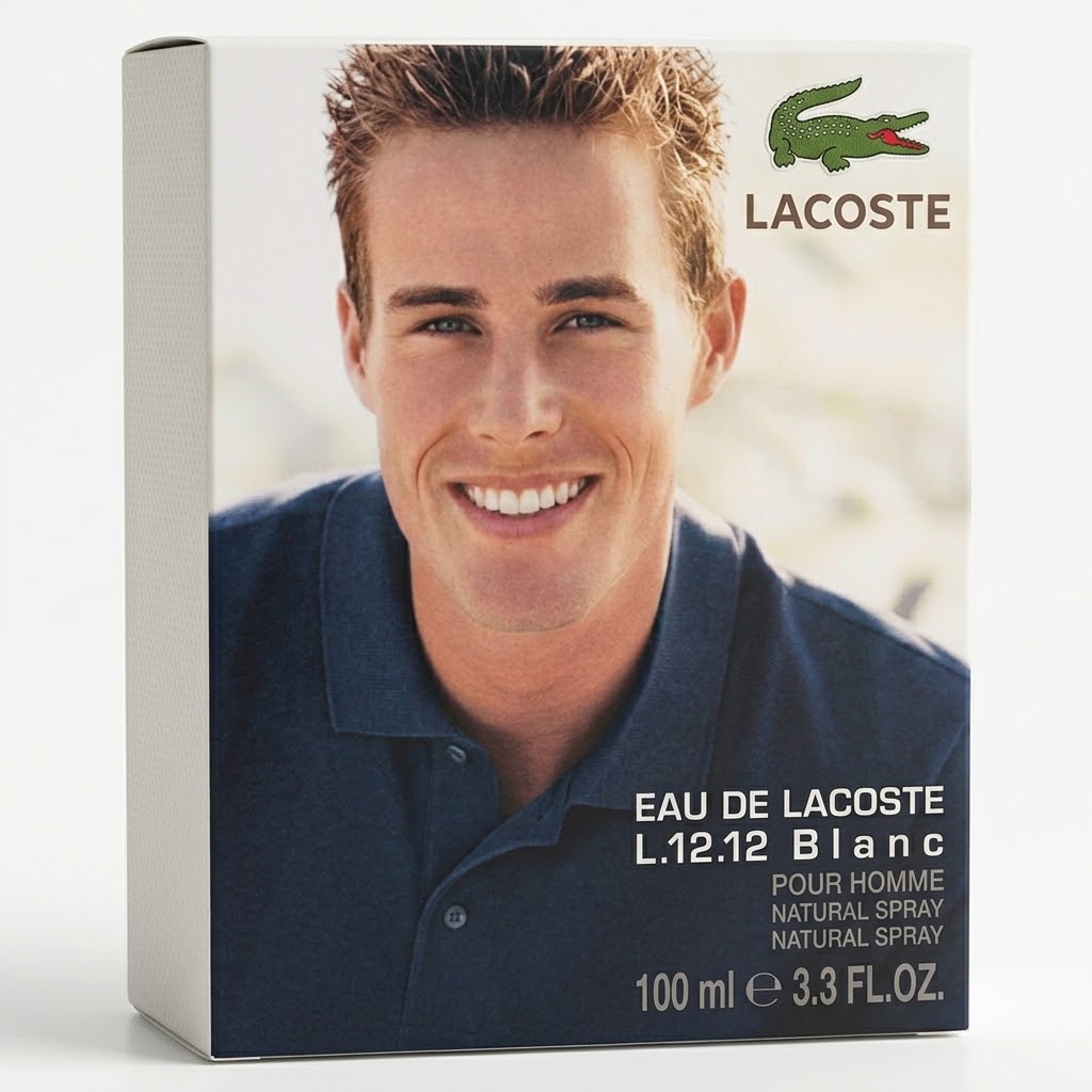 Lacoste L.12.12 Blanc Eau de Toilette Pour Homme - image 1