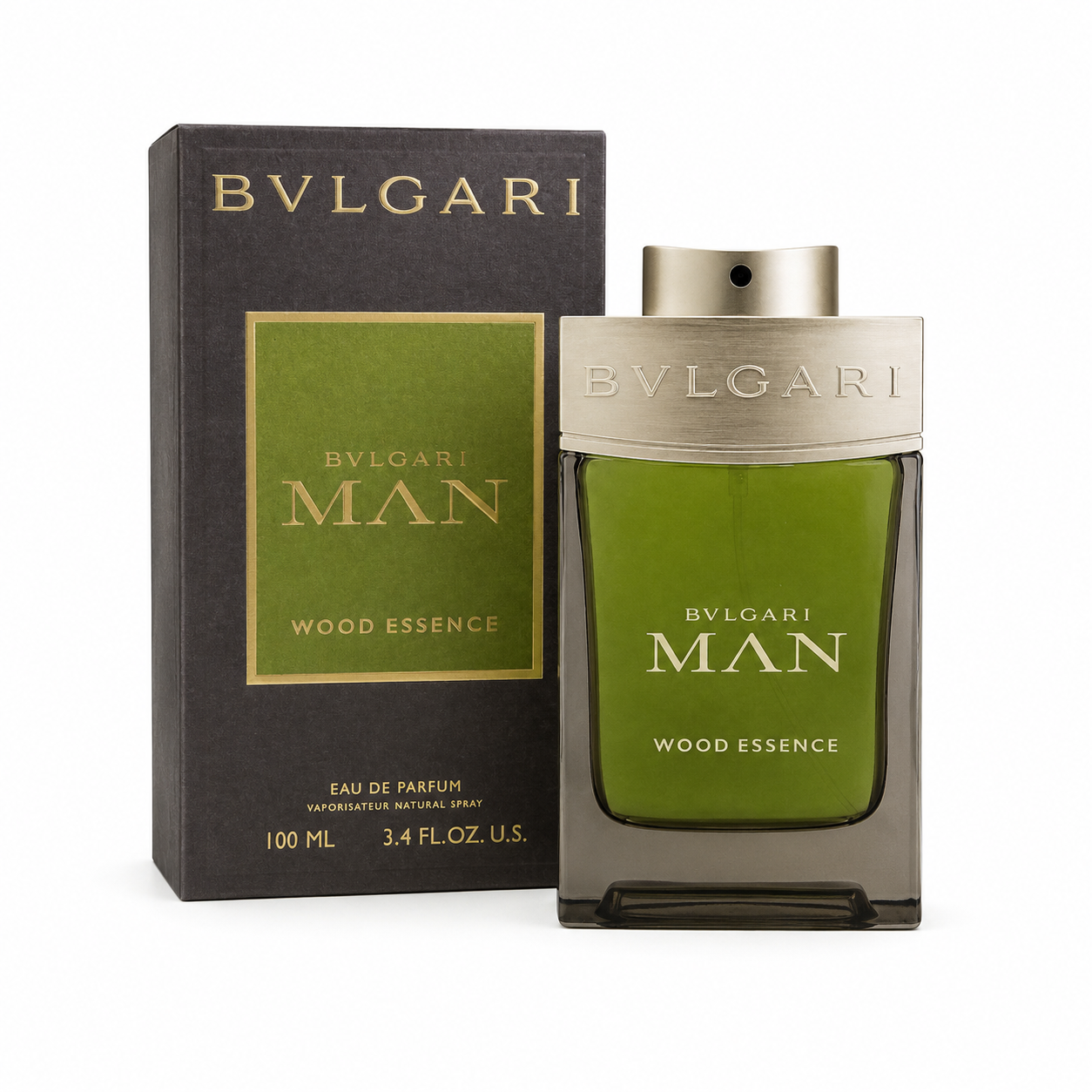 Bvlgari Man Wood Essence Eau de Parfum for Men 3.4 fl oz / 100ml