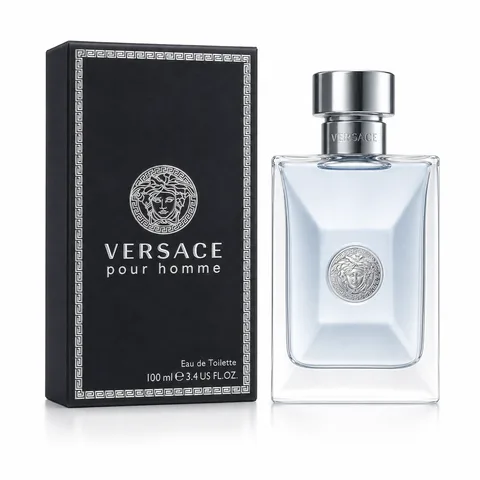 Versace Pour Homme Eau de Toilette for Men 3.4 fl oz / 100ml